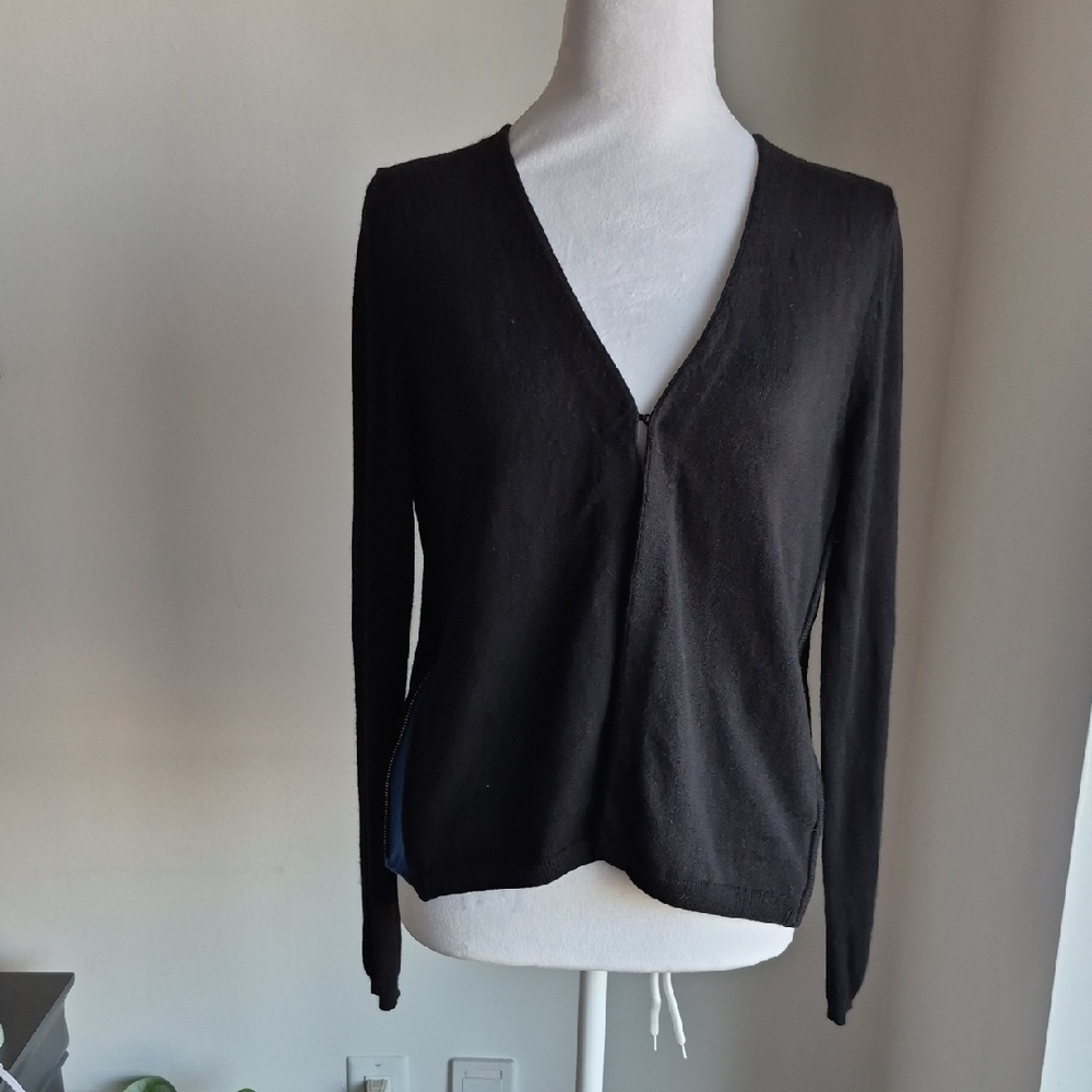 Maje Marcia Black Cardigsn Size 1 (Small)